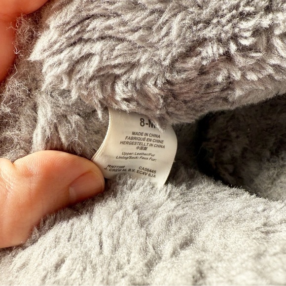 J. Crew Nordic Boots Gray Suede 8M - Picture 5 of 10